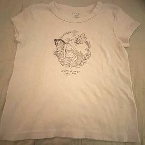 Brandy Melville fairy baby tee